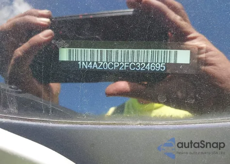 2015 Nissan Leaf S z USA, uszkodzony, nr VIN 1N4AZ0CP2FC324695